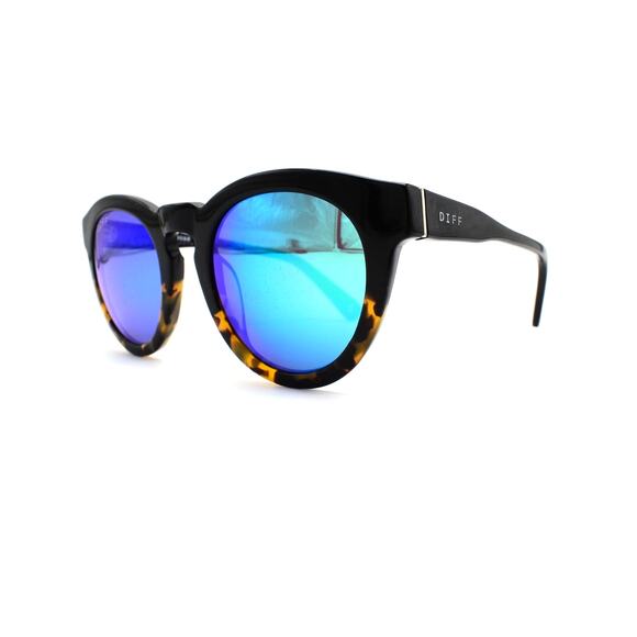 Diff Wild + Free Black/Brown Sunglasses - FAIR CONDITION - Picture 1 of 11